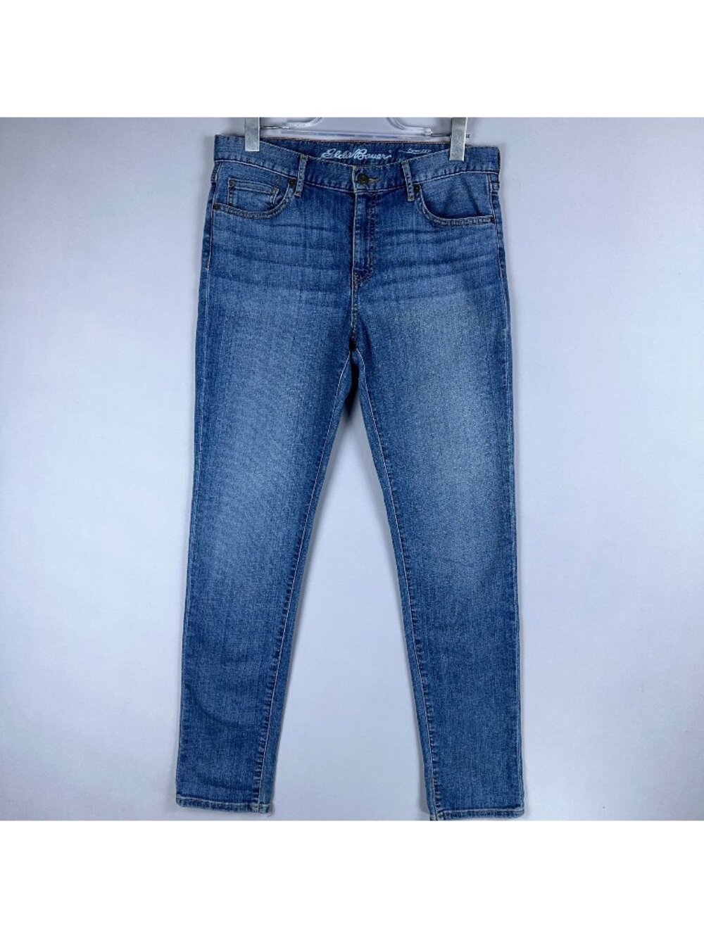 Eddie Bauer Boyfriend Jeans Slim Fit Womens Size 6 Blue Medium Wash